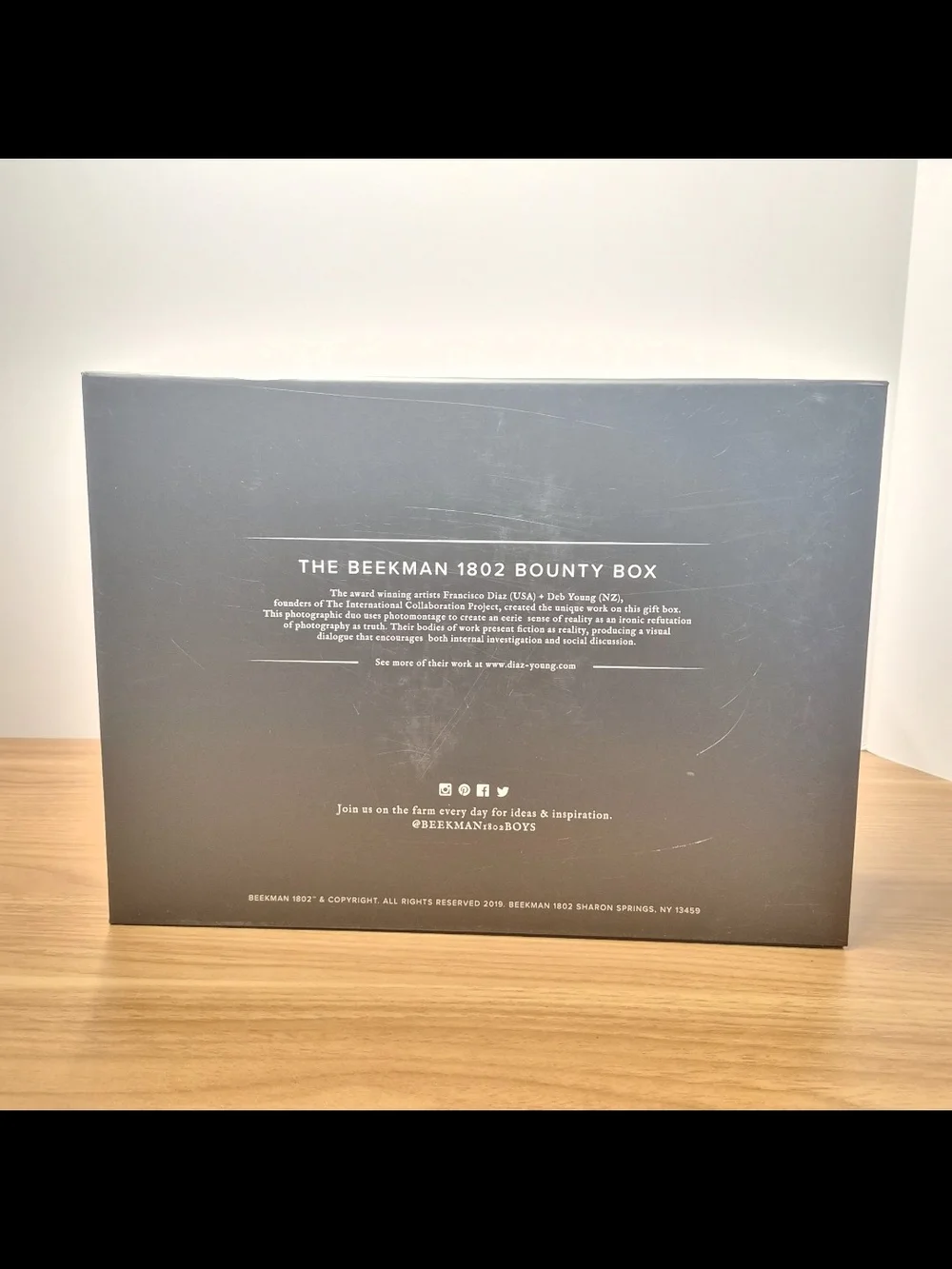 Beekman 1802 Pure Goat Milk Arcadia Luxury Bath Skincare Keepsake Box Set